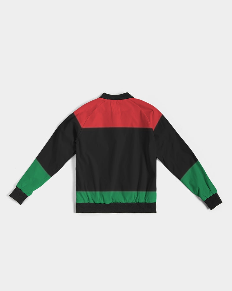Pan African continental symbol Women's Bomber Jacket