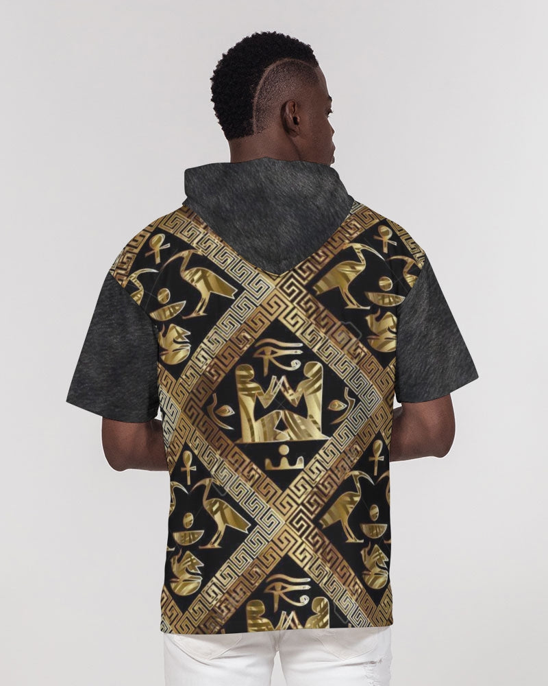 Regal Panther Men's Premium Heavyweight Short Sleeve Hoodie