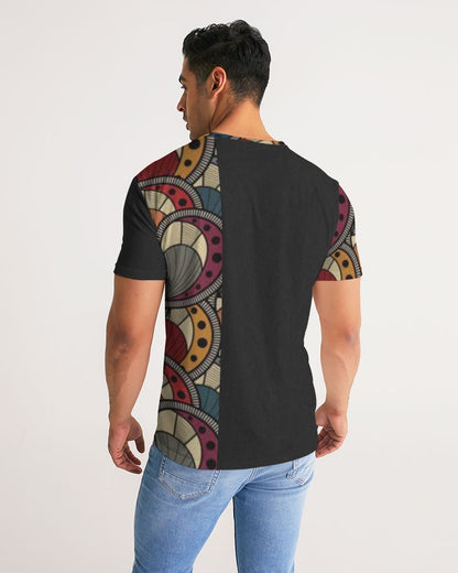 Black classic Kente Men's Tee