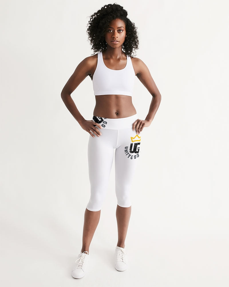 UNITYGOD Logo 4 Women's Mid-Rise Capri