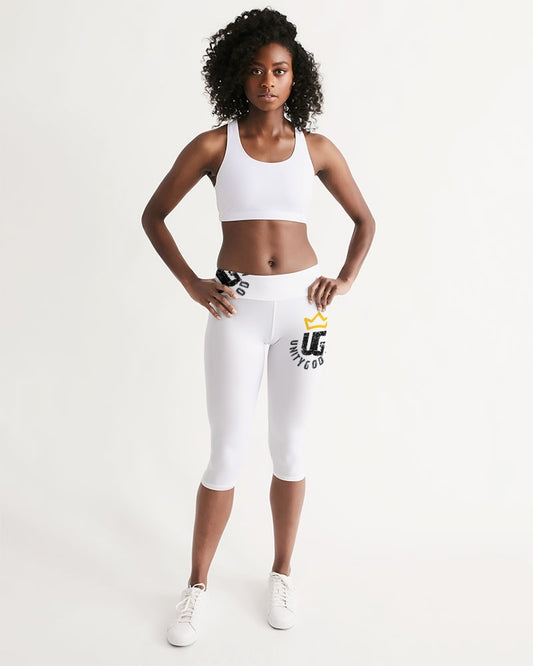 UNITYGOD Logo 4 Women's Mid-Rise Capri