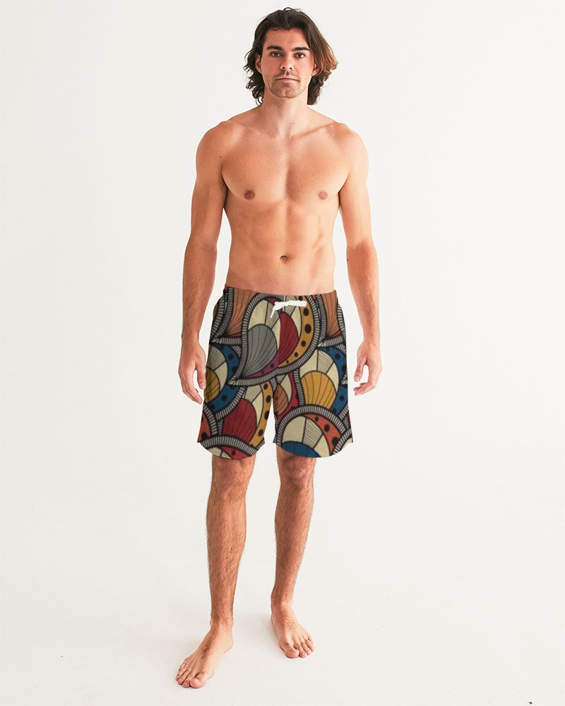 Classic Kente Men's Swim Trunk