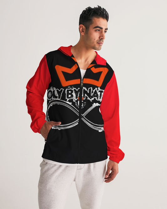 Poly By Nature Men's All-Over Print Windbreaker