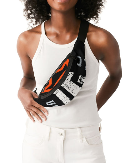 red UNITYGOD Logo Crossbody Sling Bag