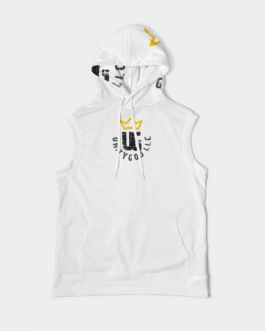UNITYGOD Logo 4 Men's Premium Heavyweight Sleeveless Hoodie