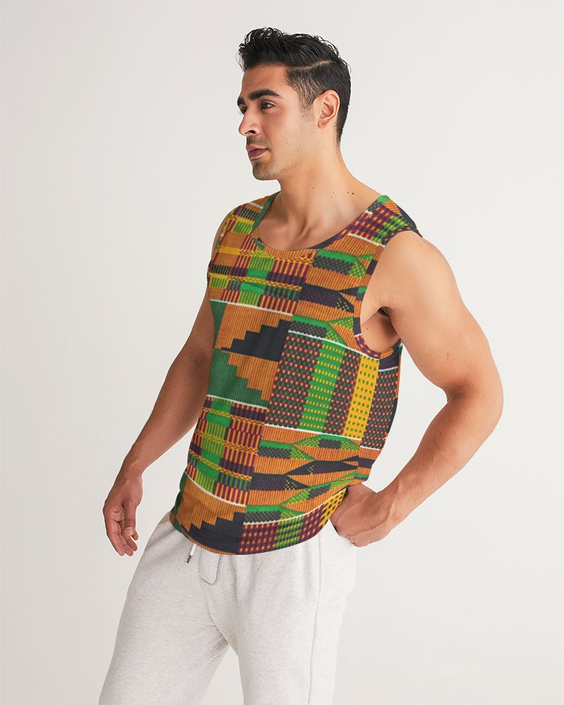 Kente Men's Sports Tank