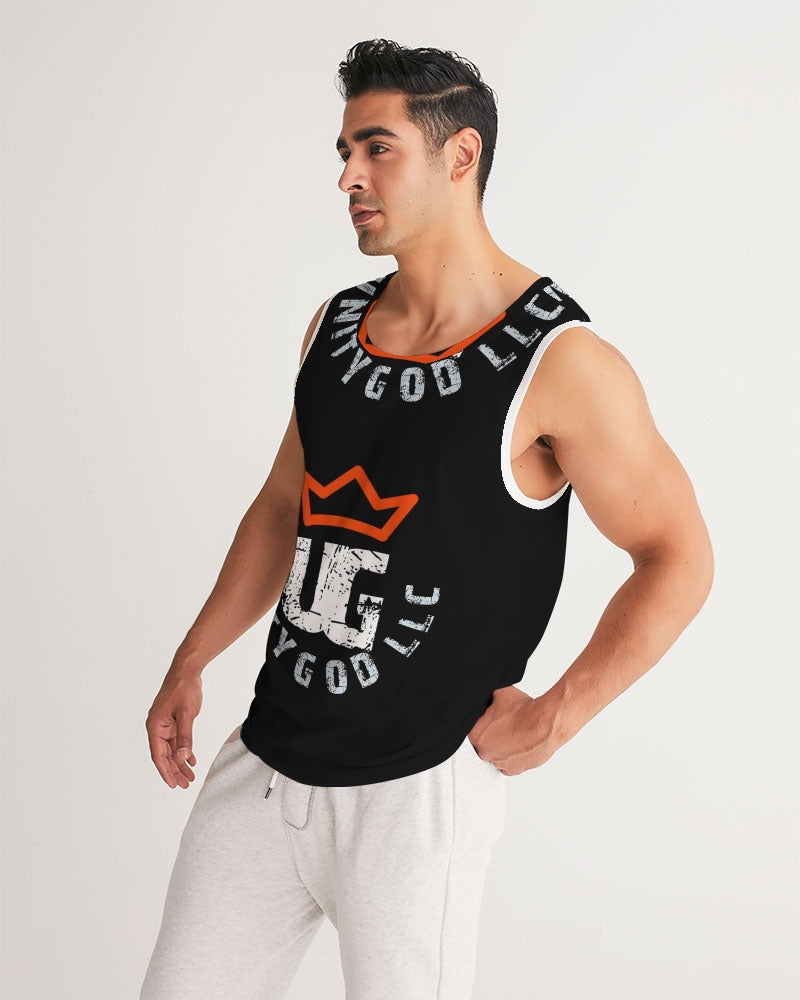 red UNITYGOD Logo Men's Sports Tank