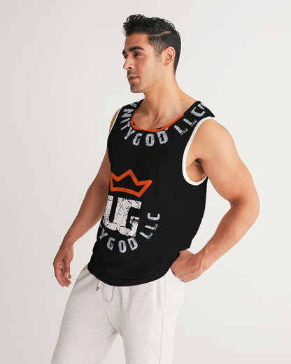 red UNITYGOD Logo Men's Sports Tank