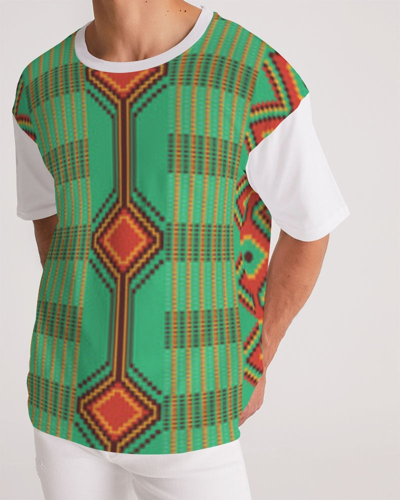 Kente variant 1 Men's Premium Heavyweight Tee