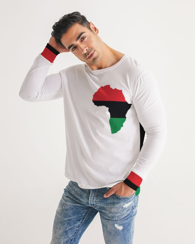 Pan African continental symbol Men's Long Sleeve Tee