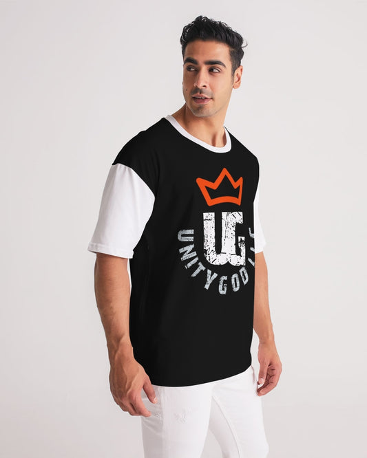 red UNITYGOD Logo Men's Premium Heavyweight Tee