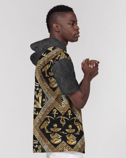 Regal Panther Men's Premium Heavyweight Short Sleeve Hoodie