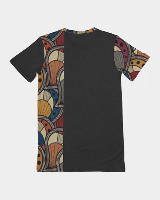 Black classic Kente Men's Everyday Pocket Tee
