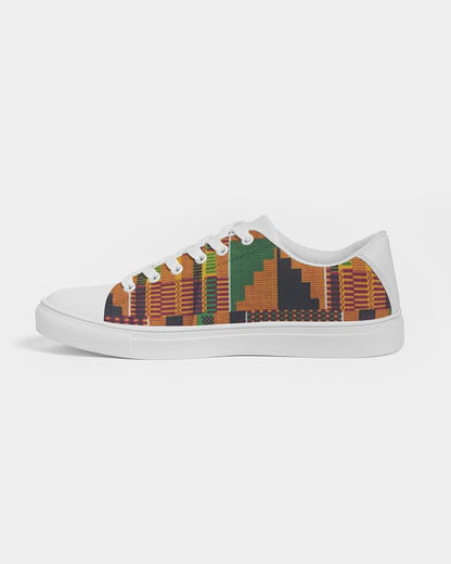 Kente Men's Faux-Leather Sneaker