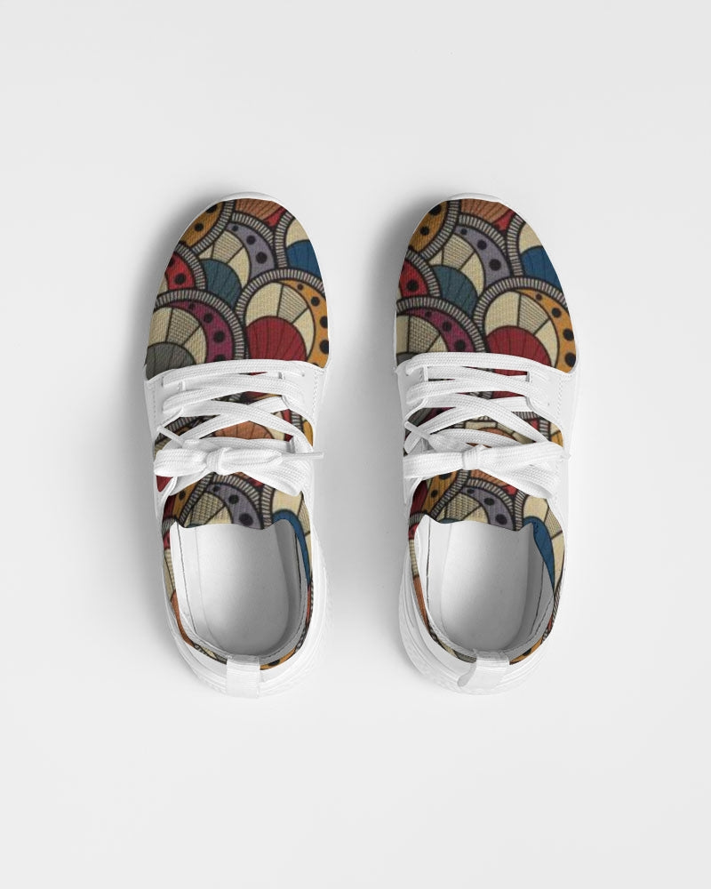 Classic Kente Women's Two-Tone Sneaker