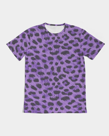Purple Leopard Men's Tee