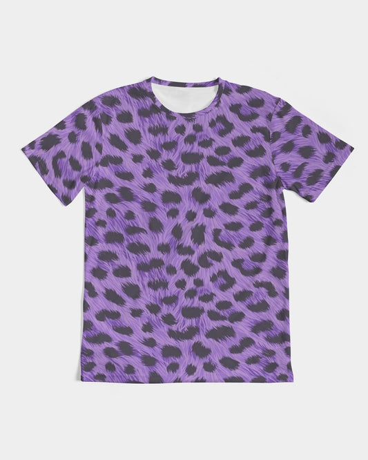 Purple Leopard Men's Tee