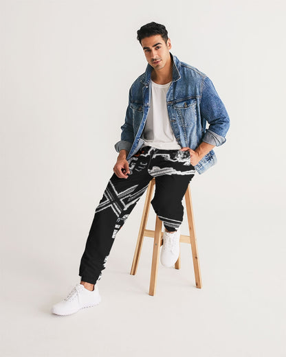 Poly By Nature Men's All-Over Print Track Pants