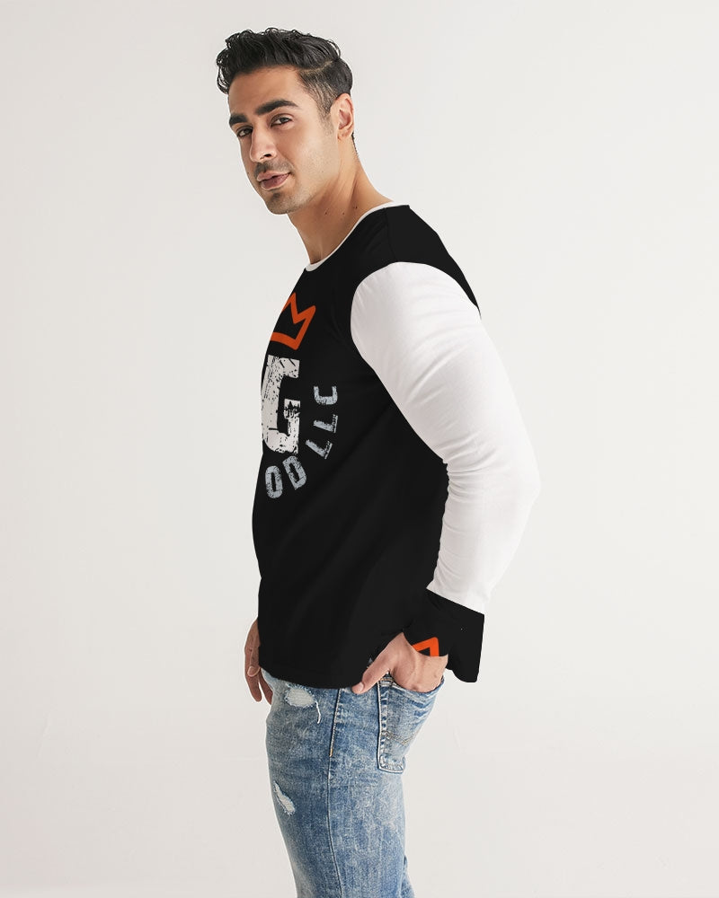 red UNITYGOD Logo Men's Long Sleeve Tee