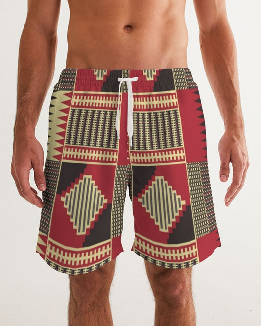 BRW Kente Men's Swim Trunk