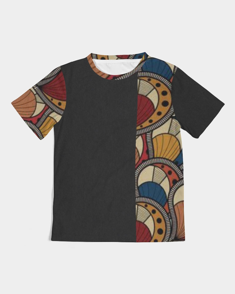Black classic Kente Kids Tee