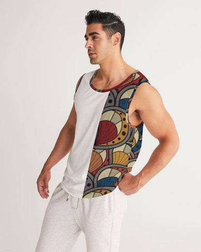 Classic Kente Men's Sports Tank
