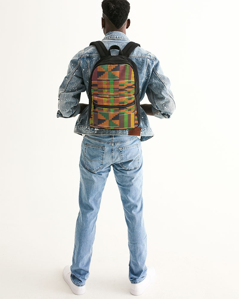 Kente Small Canvas Backpack