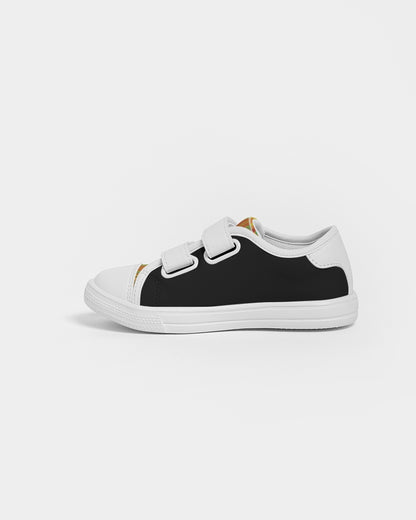 Black Kids Velcro Sneaker