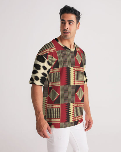 BRW Kente Men's Premium Heavyweight Tee