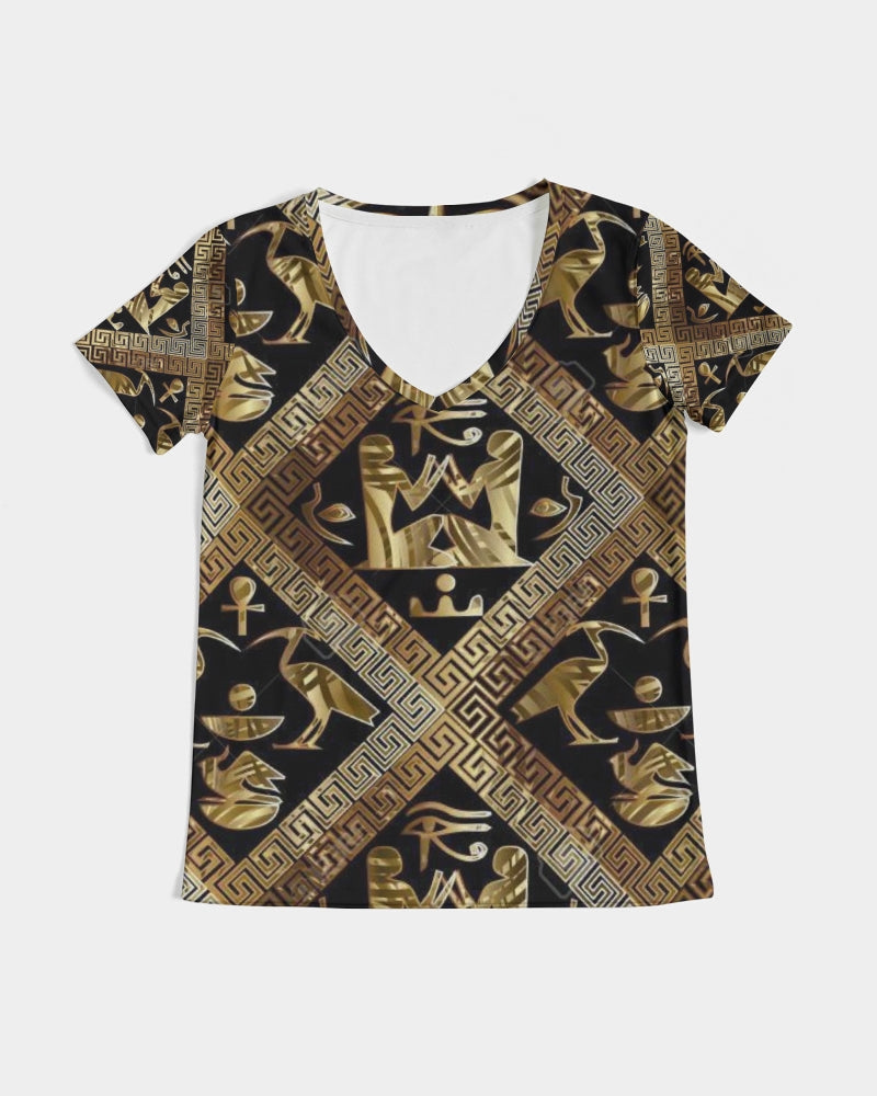 Regal Panther Women's V-Neck Tee