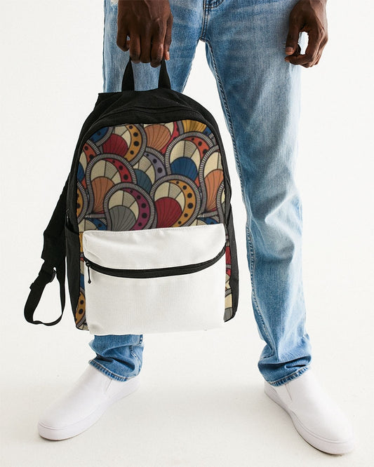 Classic Kente Small Canvas Backpack