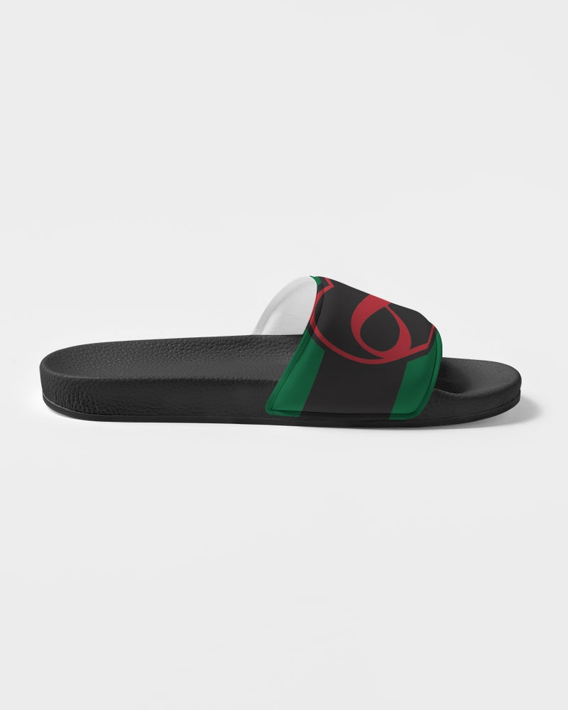 Black polyamorous flag Women's Slide Sandal