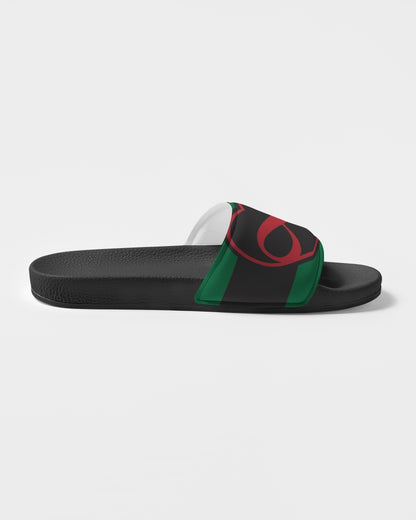 Black polyamorous flag Women's Slide Sandal