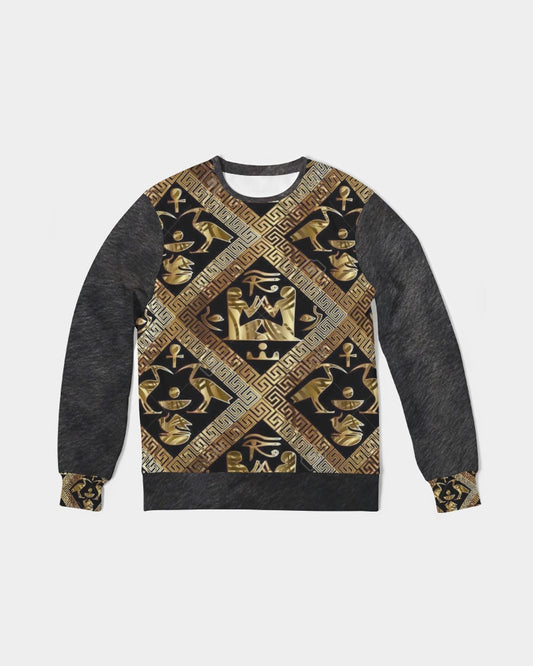 Regal Panther Men's Classic French Terry Crewneck Pullover