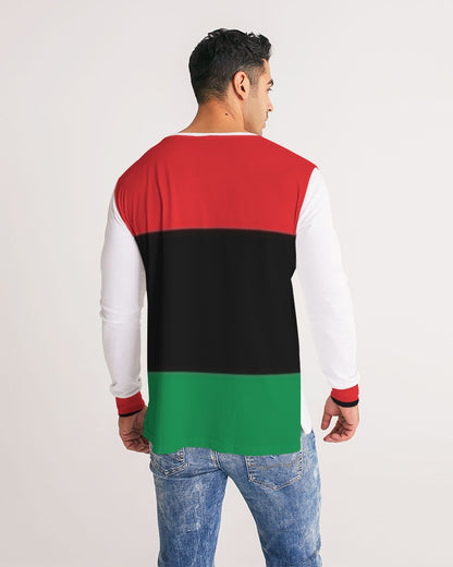 Pan African continental symbol Men's Long Sleeve Tee