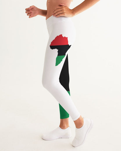 Pan African continental symbol Women's Yoga Pants