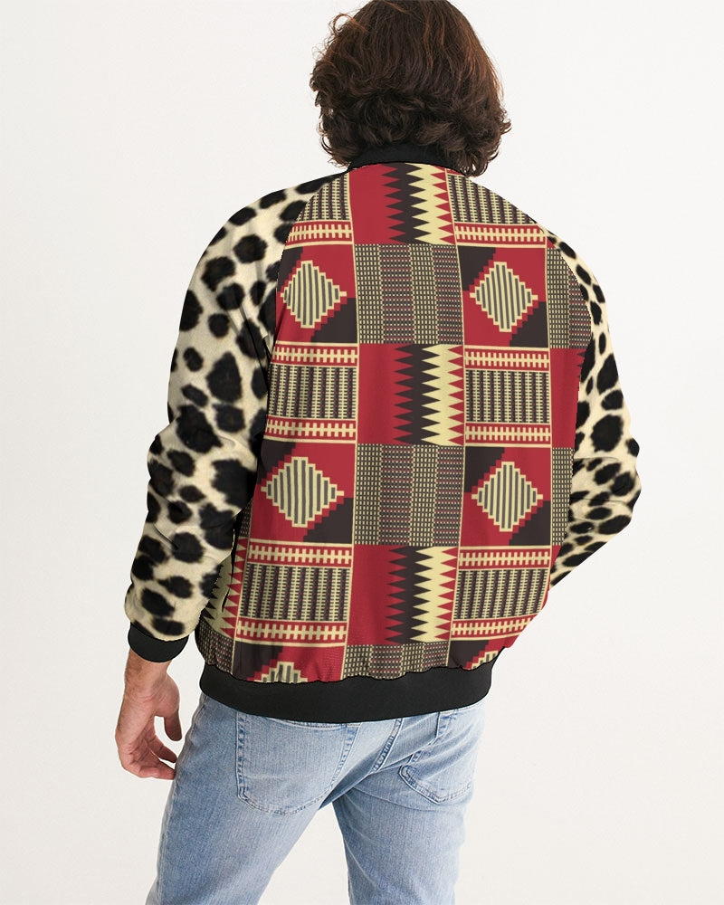 BRW Kente Men's Bomber Jacket