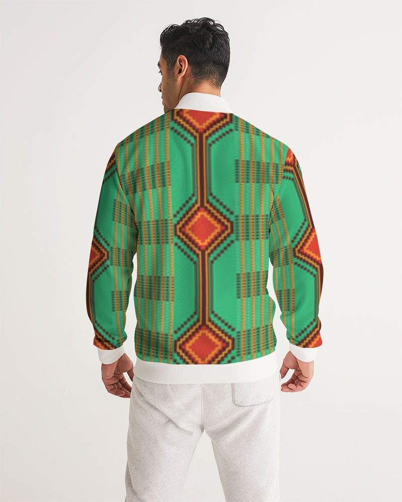 Kente variante 1 chaqueta deportiva para hombre 