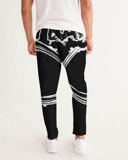 Poly By Nature Men's All-Over Print Joggers