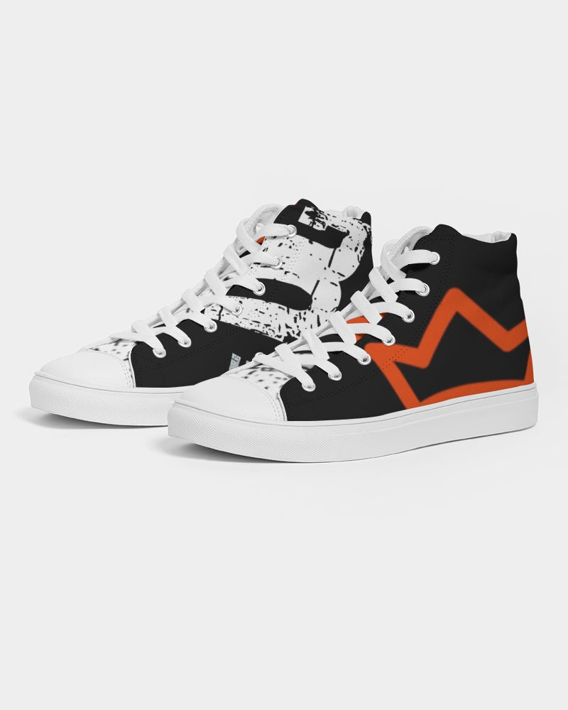 red UNITYGOD Logo Women's Hightop Canvas Shoe
