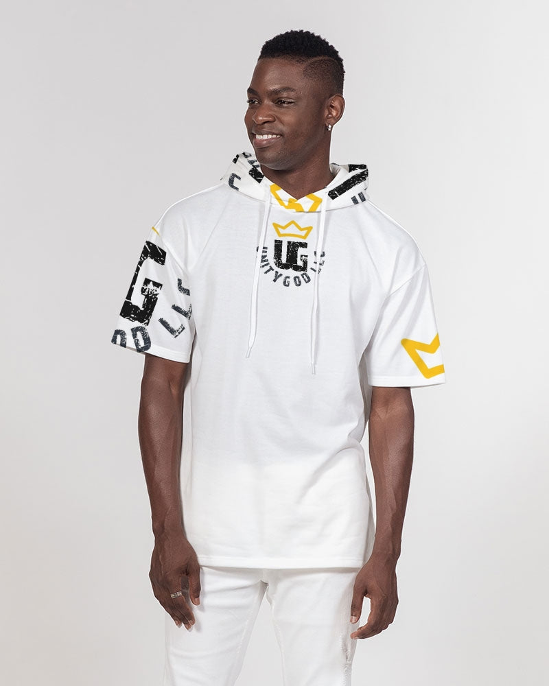 UNITYGOD Logo 4 Men's Premium Heavyweight Short Sleeve Hoodie