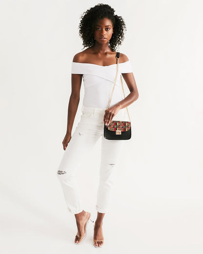 BRW Kente Small Shoulder Bag
