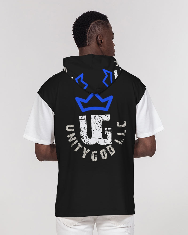 UNITYGOD Logo 5 Men's Premium Heavyweight Short Sleeve Hoodie