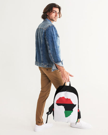 Pan African continental symbol Large Backpack