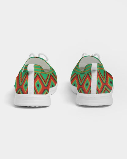 Kente variant 1 Men's Lace Up Flyknit Shoe