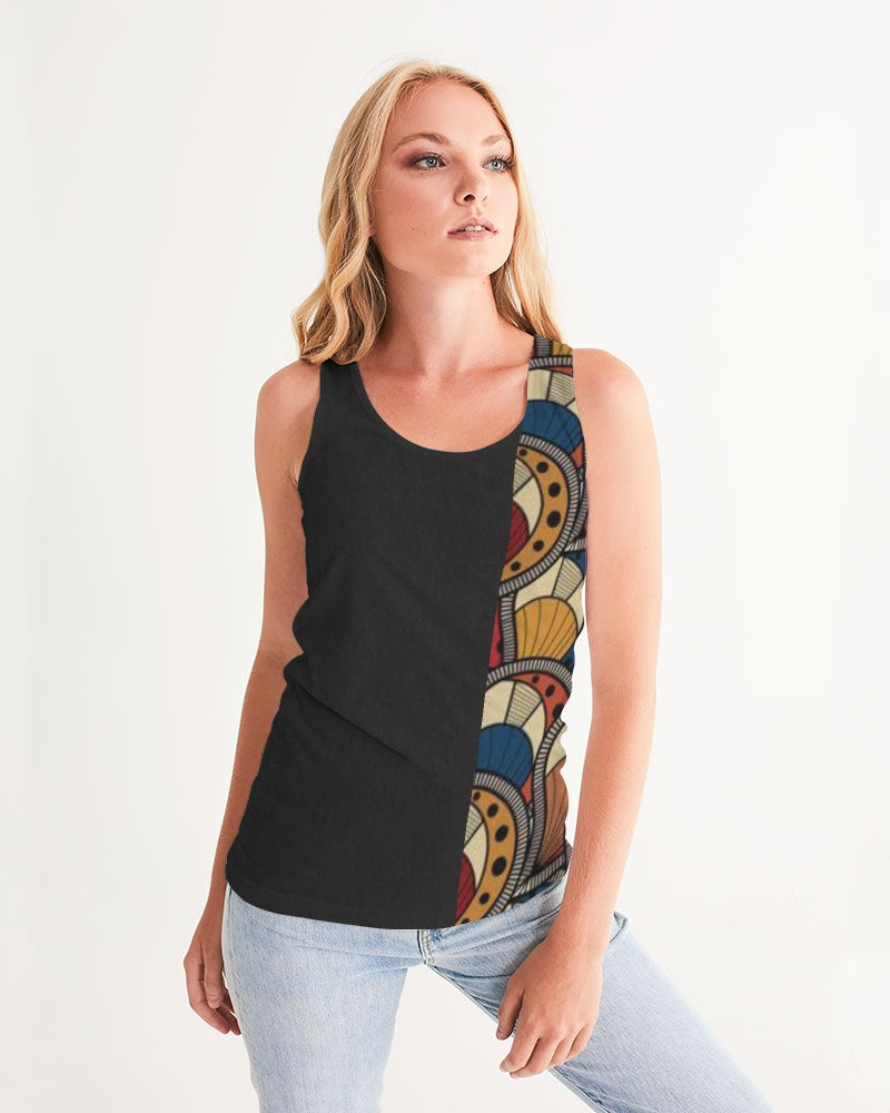 Black classic Kente Women's Tank
