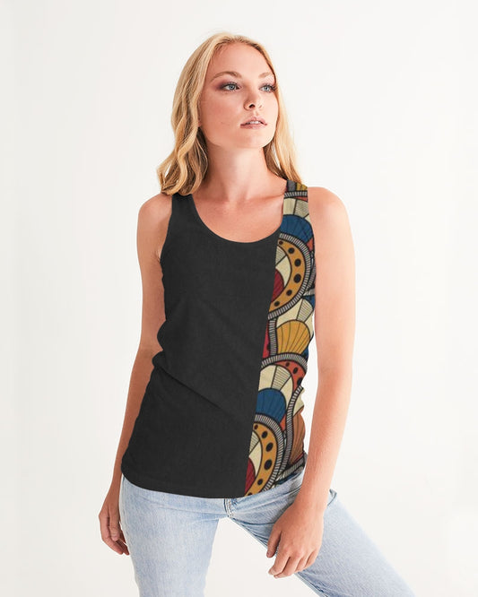Black classic Kente Women's Tank