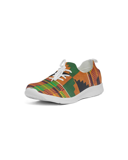 Kente Women's Lace Up Flyknit Shoe