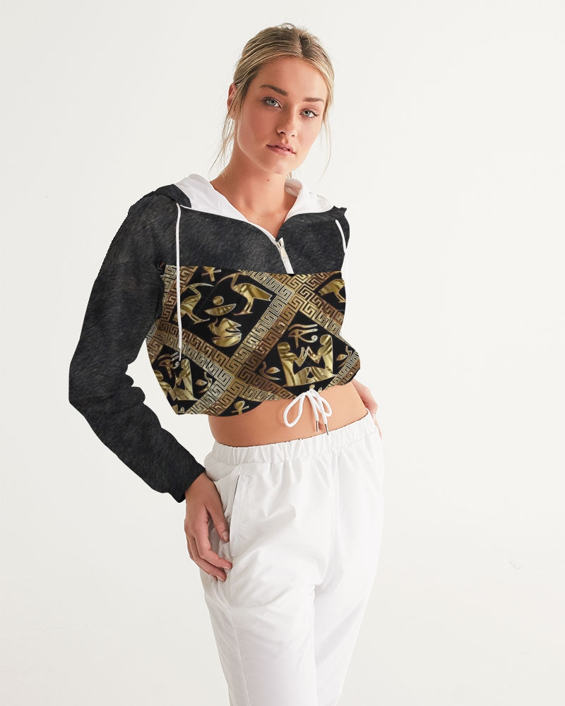Regal Panther Women's Cropped Windbreaker