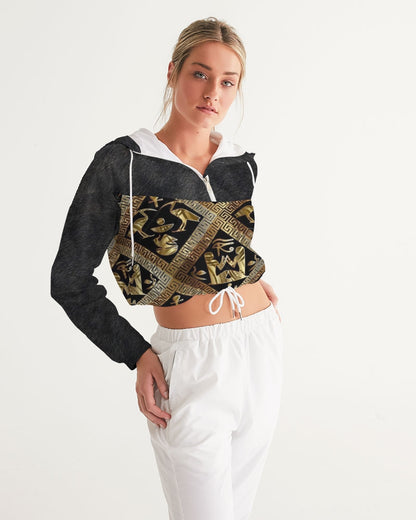 Regal Panther Women's Cropped Windbreaker